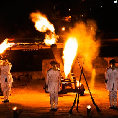 Photo of Cannon Shot Ceremony at La Cabaña fort excursion